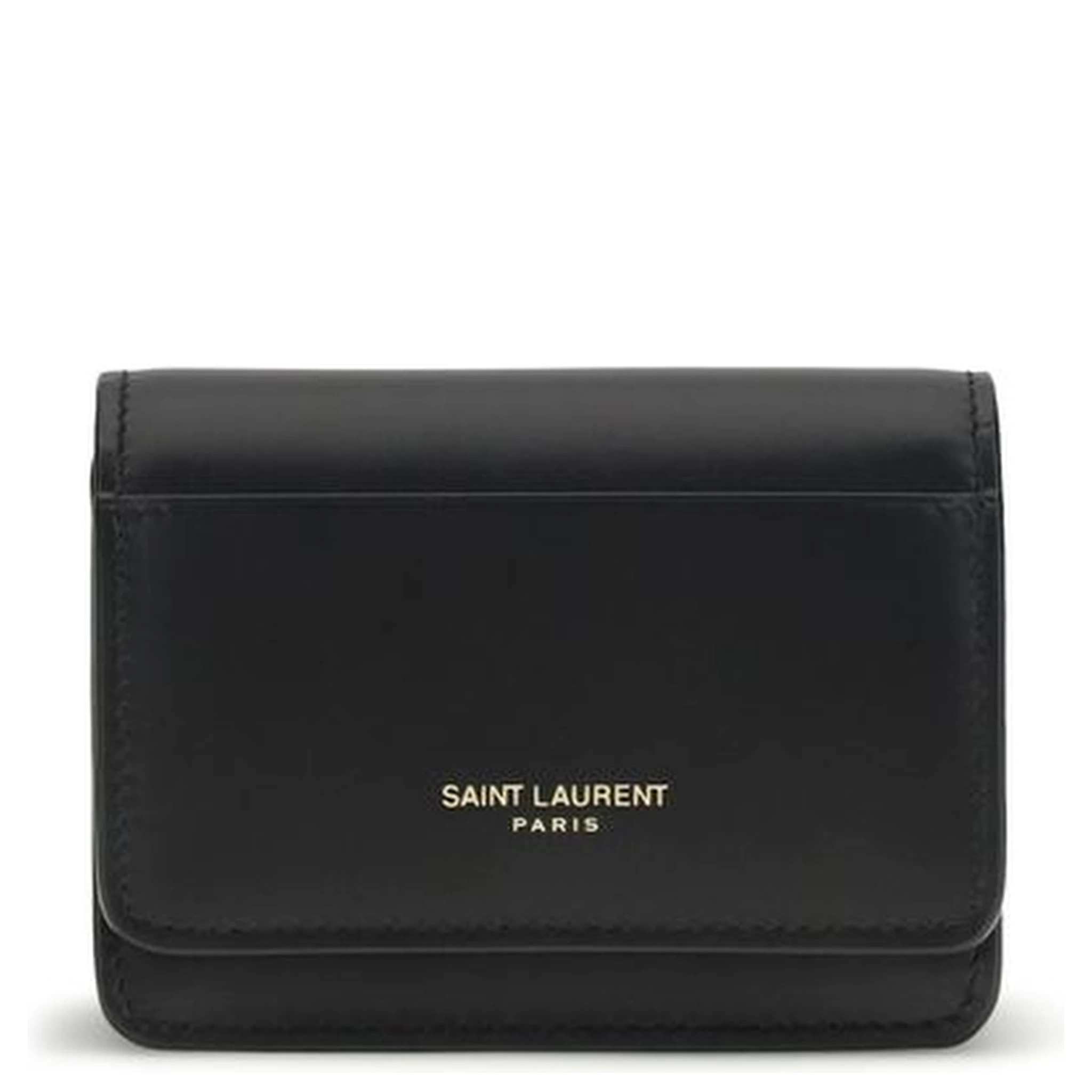 Black Calf Leather Bos Taurus Wallet