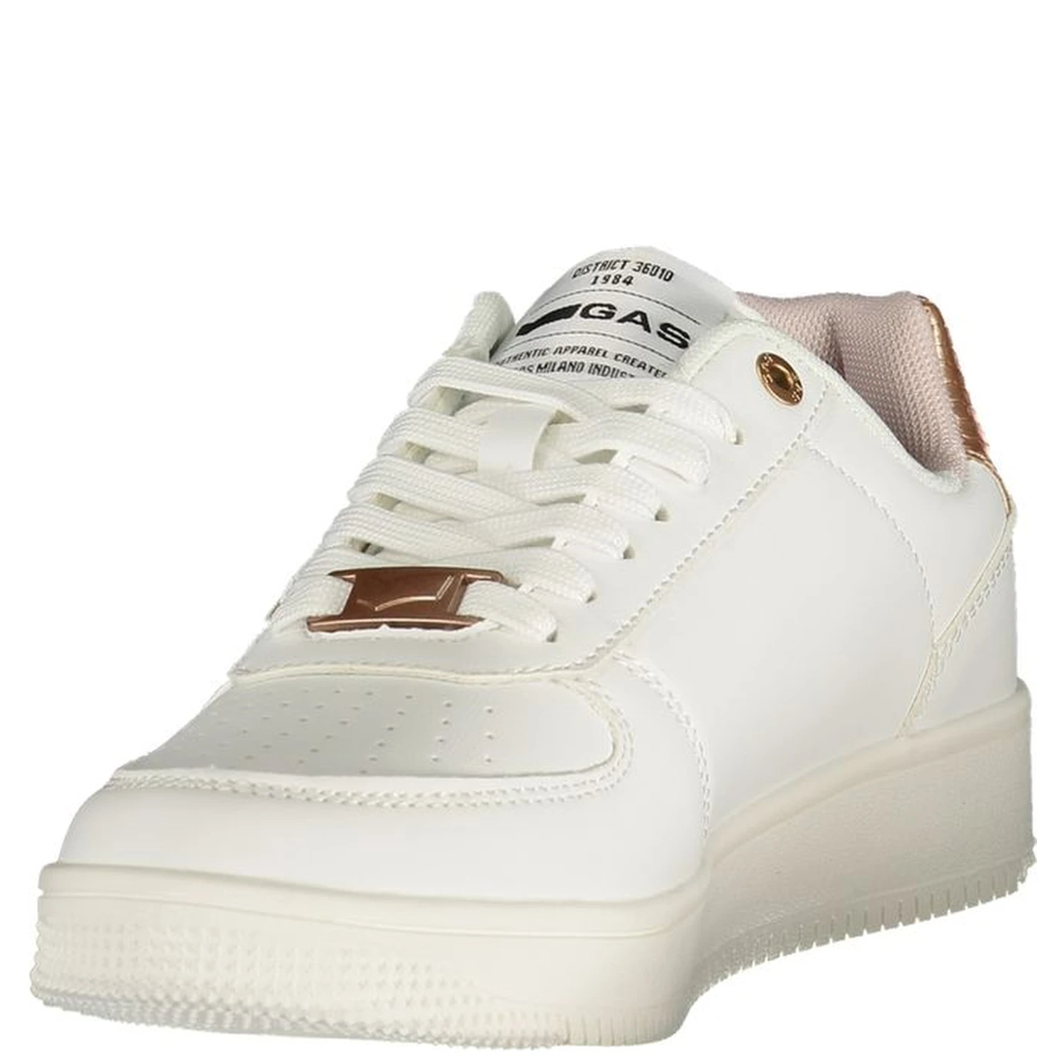 Bianco Polyurethane Women Sneaker