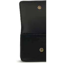 Black Calf Leather Bos Taurus Wallet