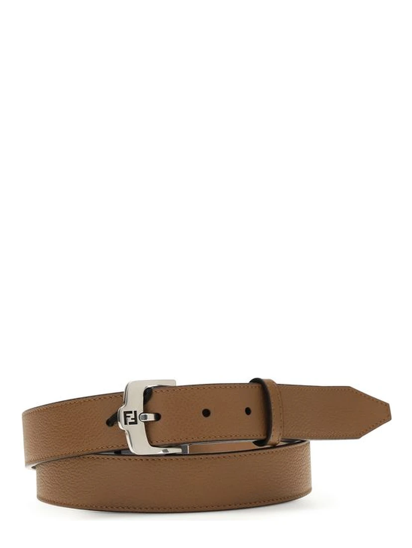 Brown Calf Leather Bos Taurus Belt
