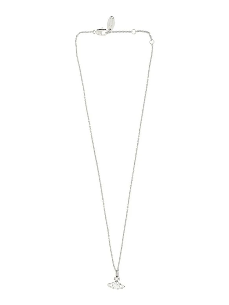 Gray Brass Necklace