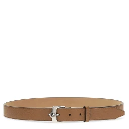 Brown Calf Leather Bos Taurus Belt