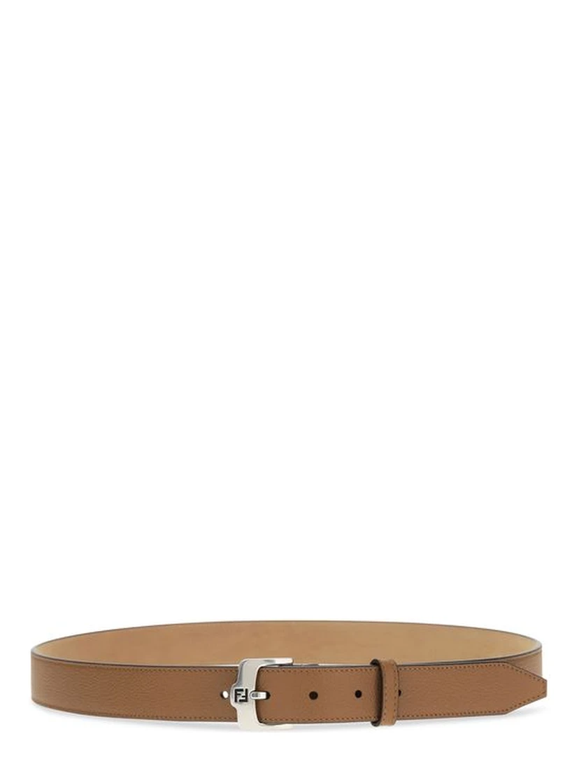 Brown Calf Leather Bos Taurus Belt