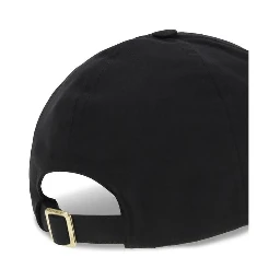 Black Cotton Cap (Baseball Hat)