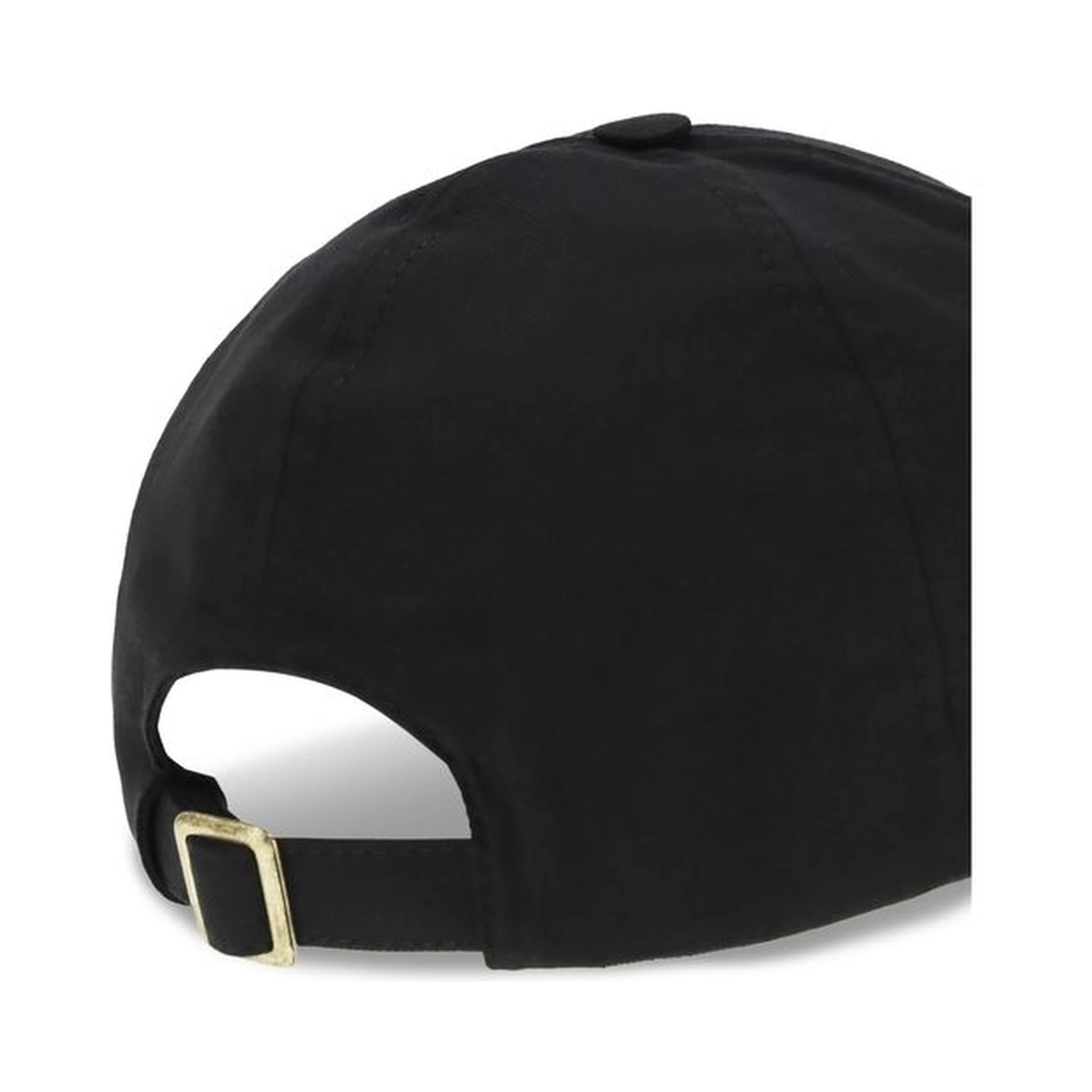 Black Cotton Cap (Baseball Hat)