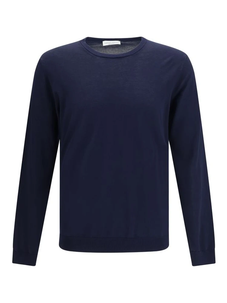Blue Cotton Sweatshirt