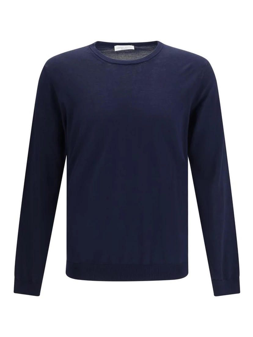 Blue Cotton Sweatshirt