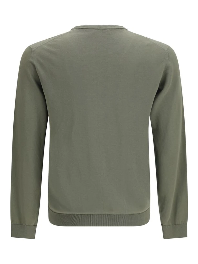 Bicolor Cotton Sweatshirt