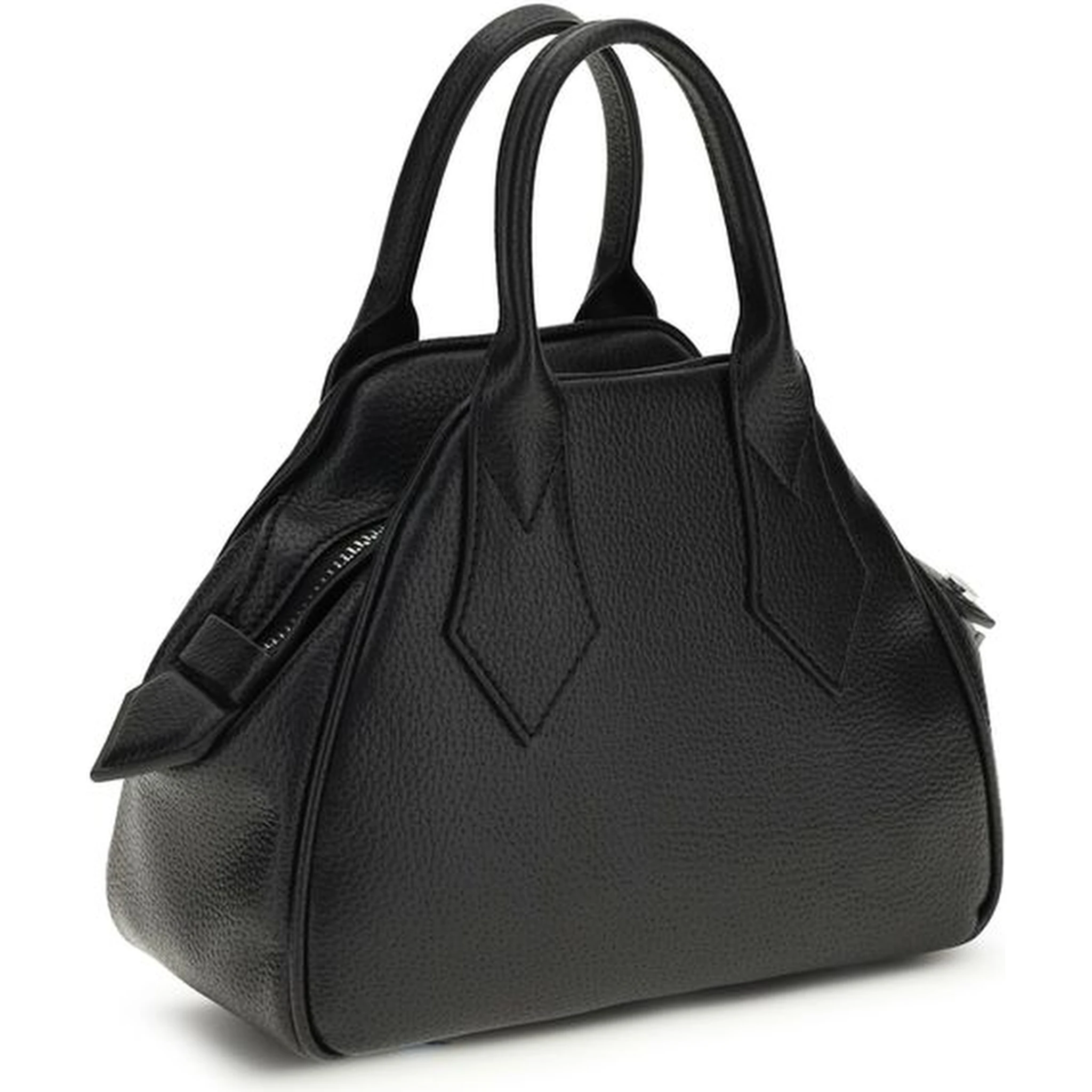 Black Calf Leather Bos Taurus Shoulder Bag