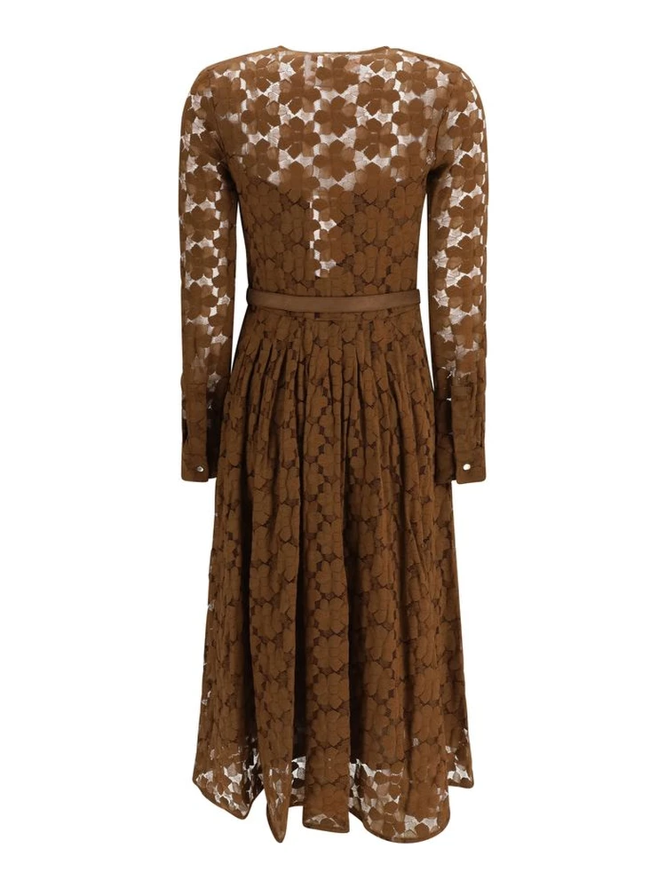 Brown Polyamide Cocktail Dress alternative
