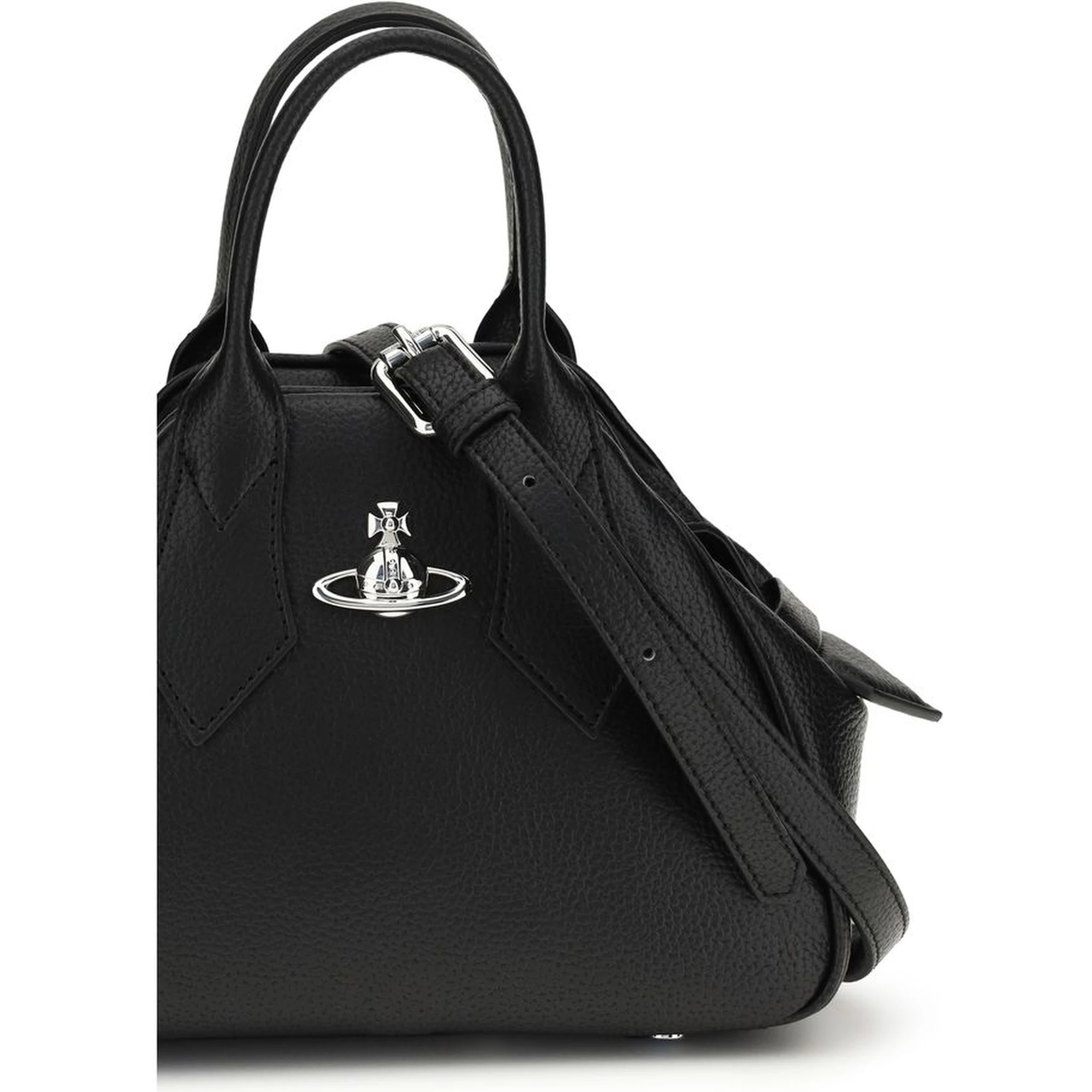 Black Calf Leather Bos Taurus Shoulder Bag