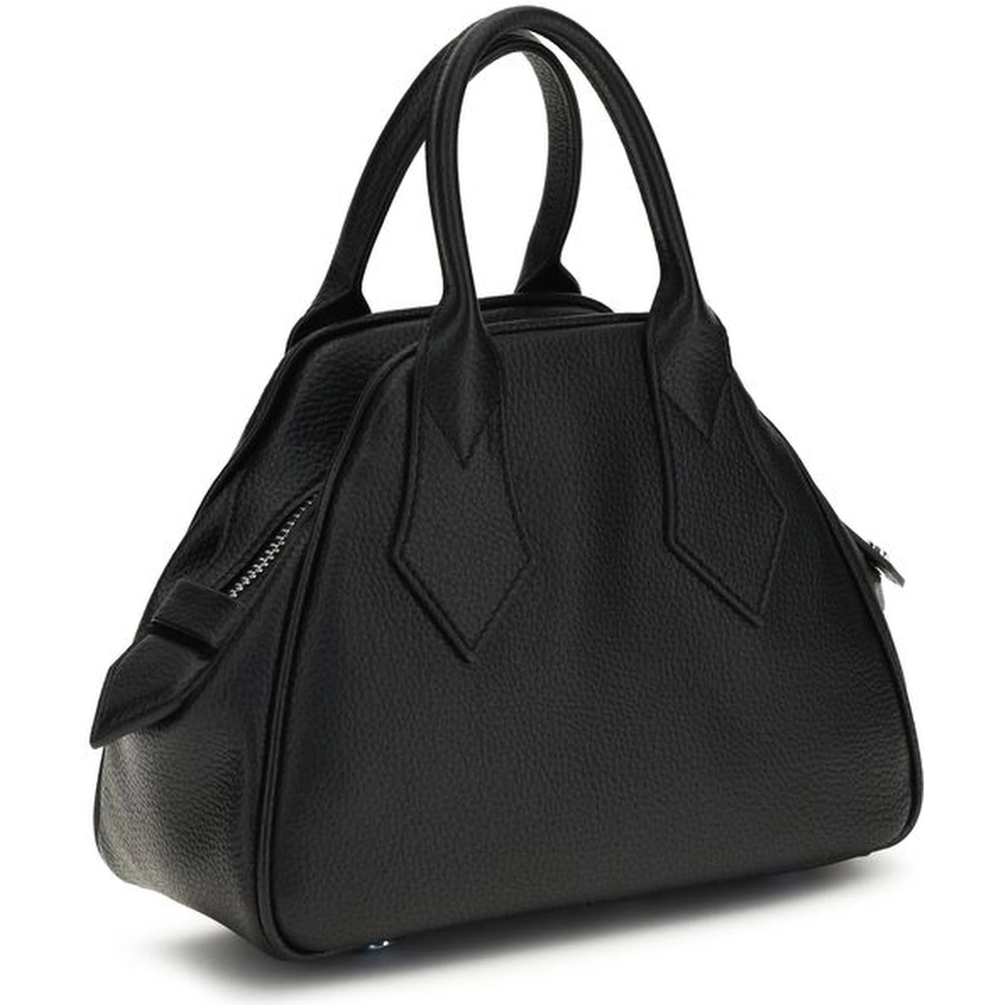Black Calf Leather Bos Taurus Shoulder Bag