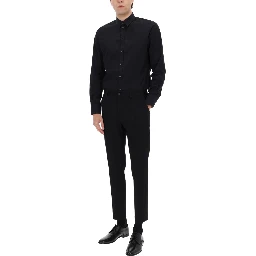 STRAIGHT WOOL PANTS