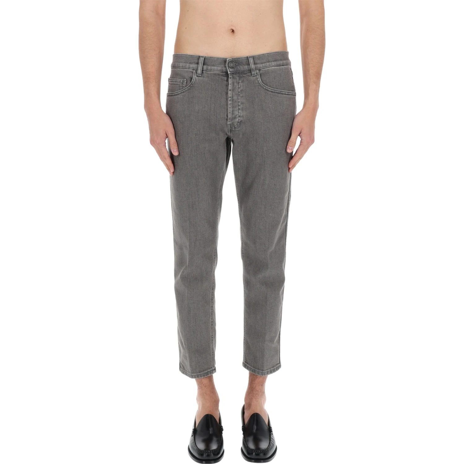 COTTON DENIM JEANS