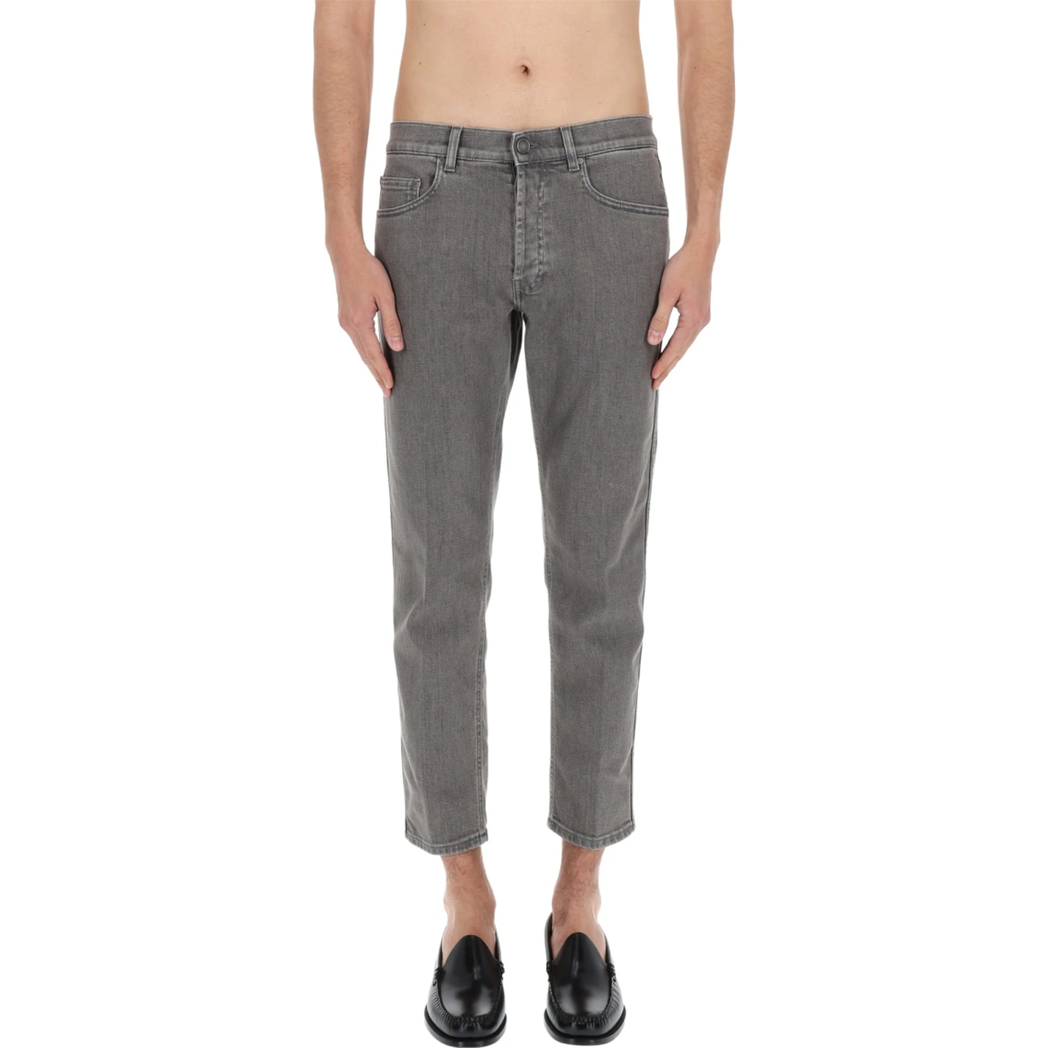 COTTON DENIM JEANS