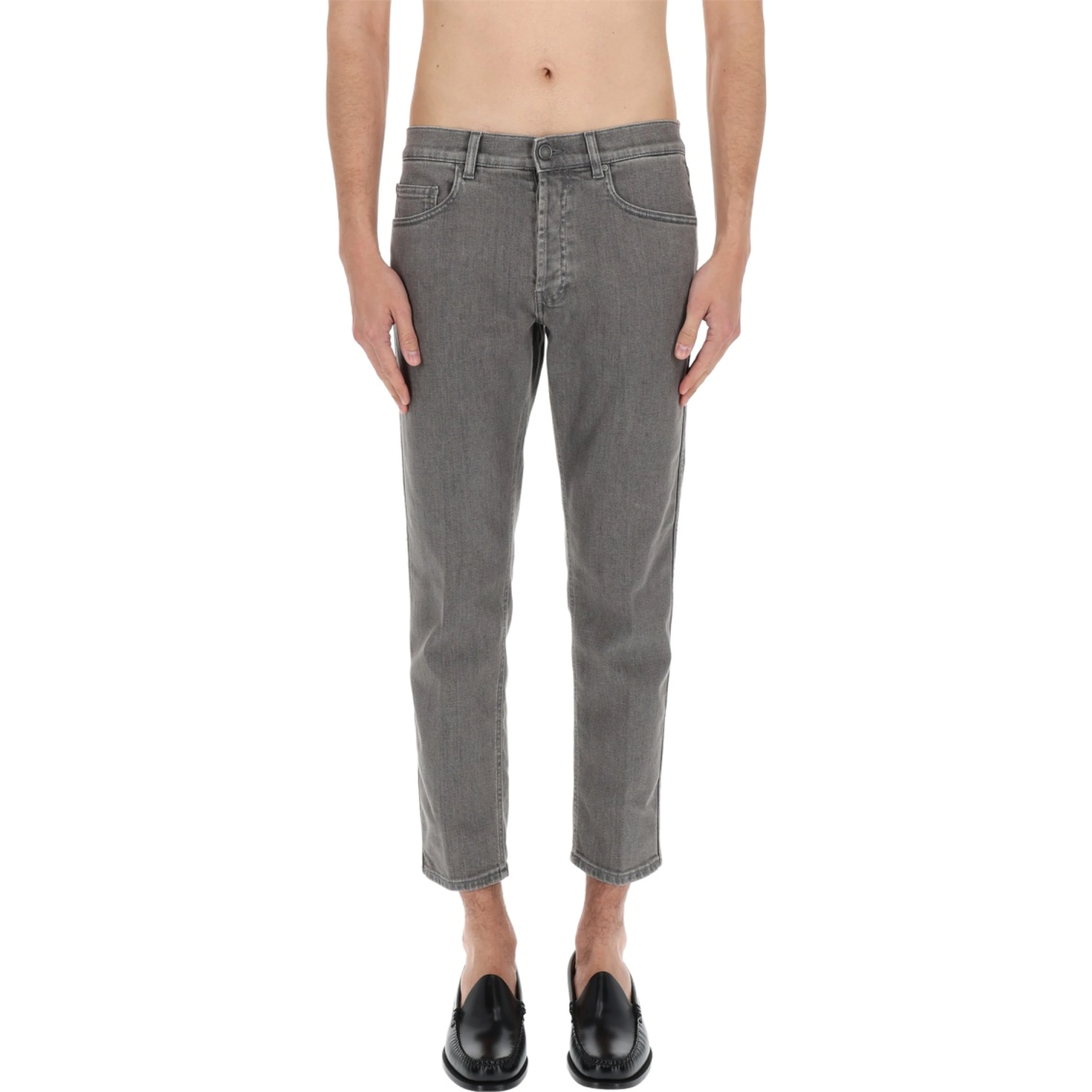 COTTON DENIM JEANS