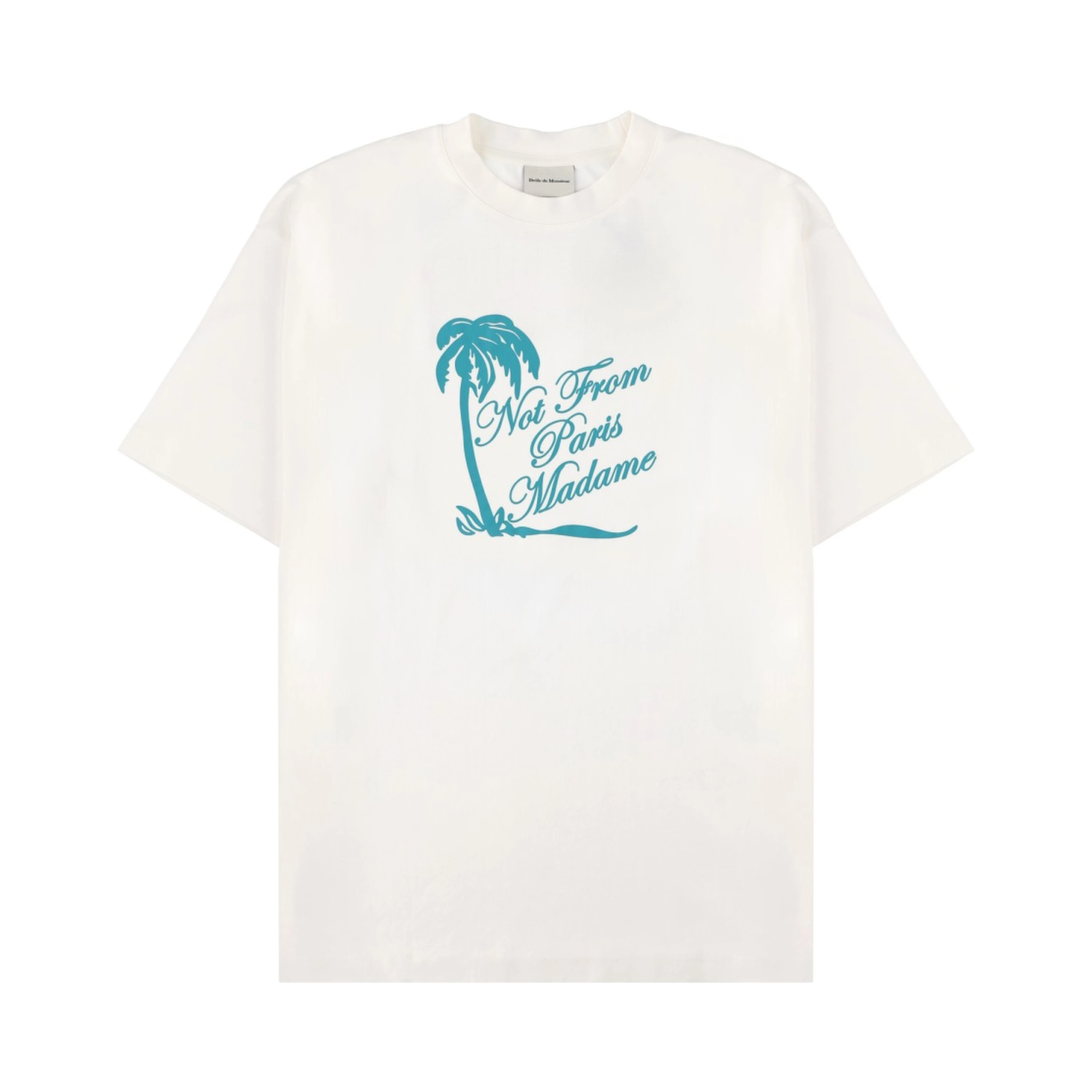 T-SHIRT "SLOGAN PALMIERS"