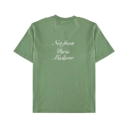 "SLOGAN CALLIGRAPHY" T-SHIRT