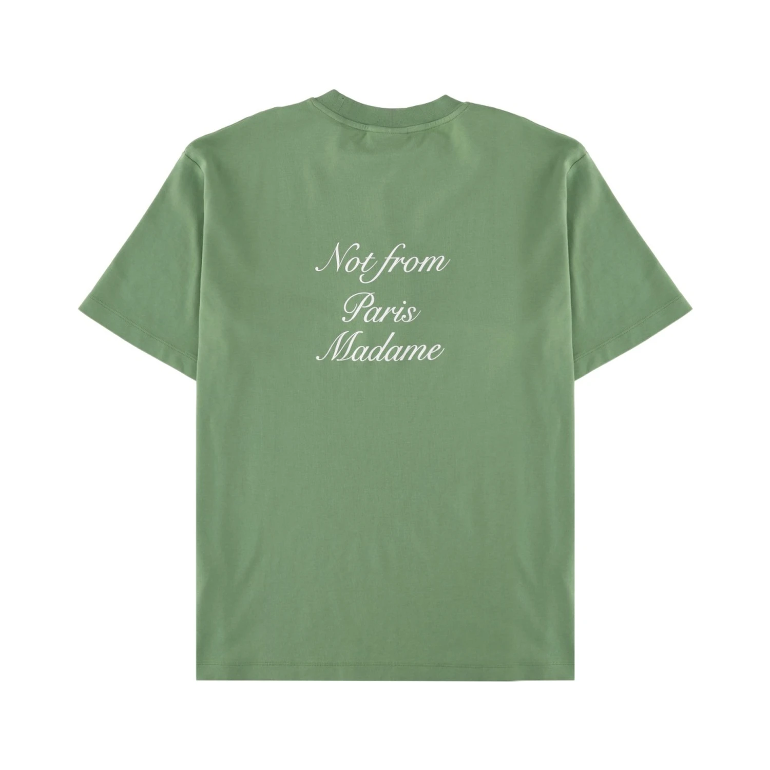 "SLOGAN CALLIGRAPHY" T-SHIRT