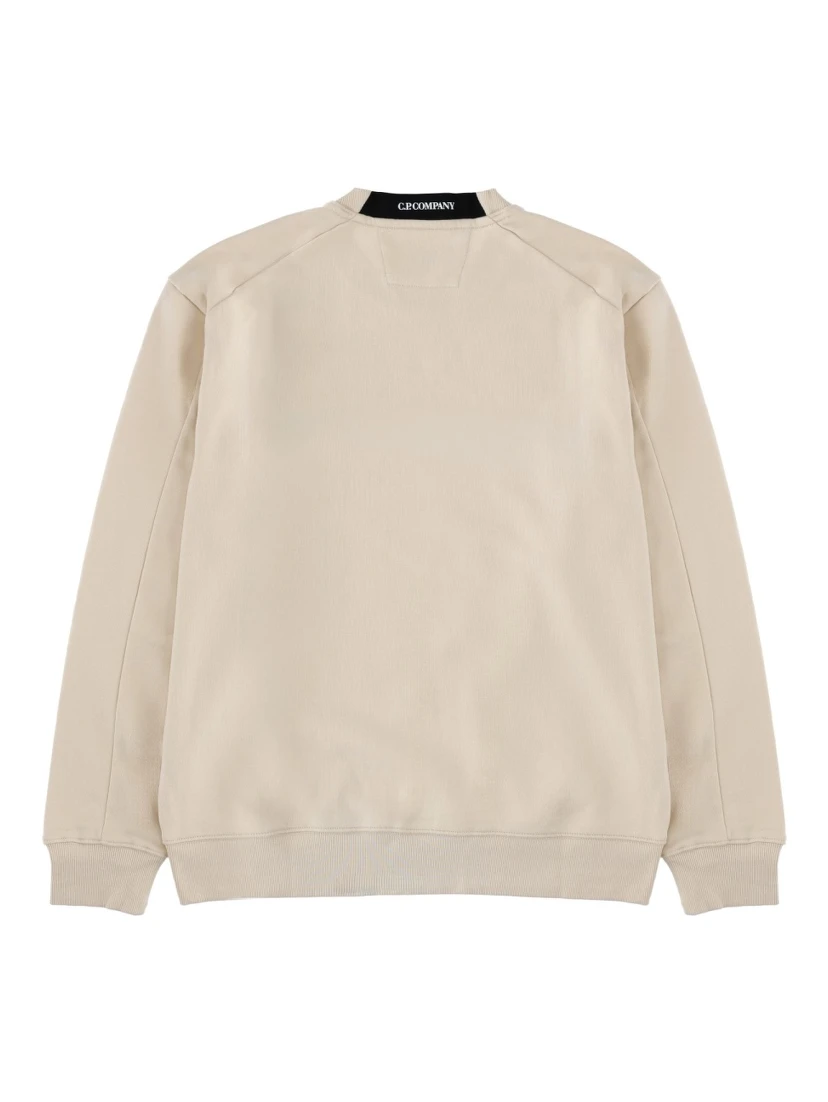 SWEATSHIRT WITH LOGO PATCH