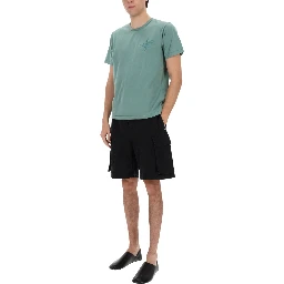 SHORTS WITH LOGO PATCH