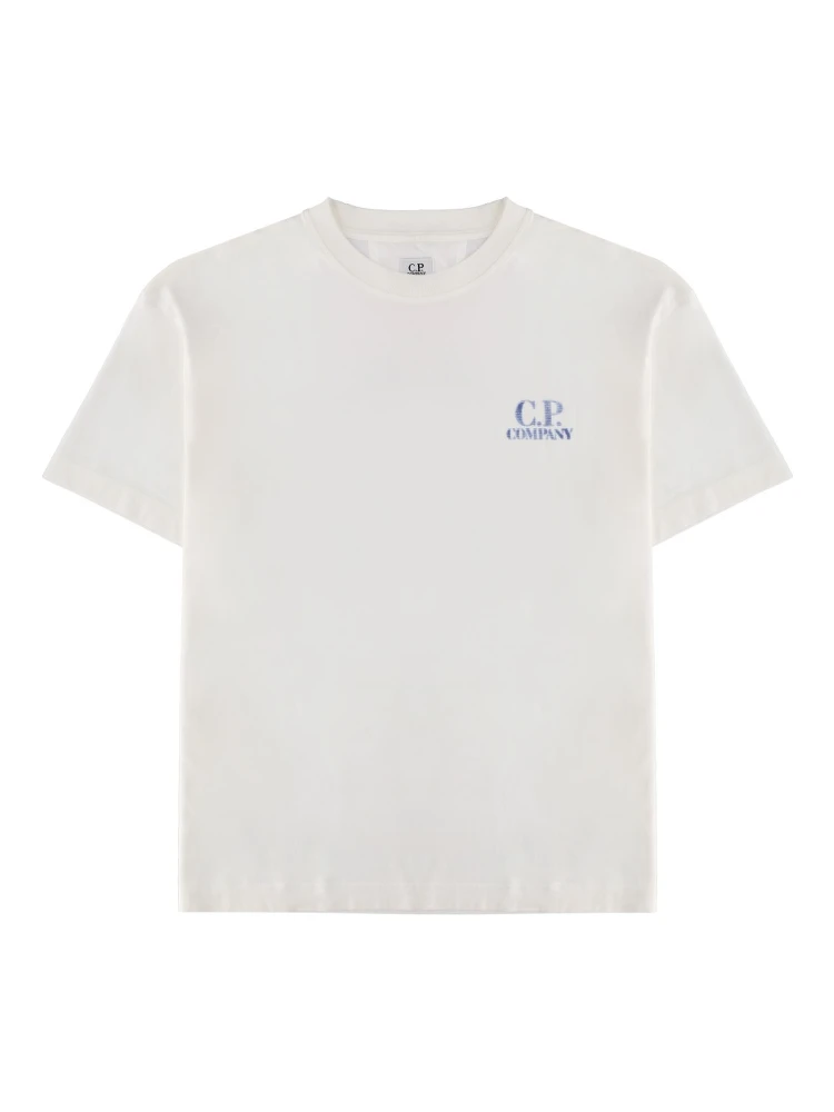T-SHIRT WITH LOGO AND PRINT