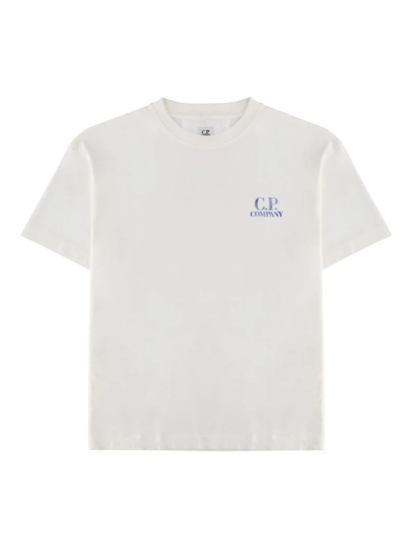 T-SHIRT WITH LOGO AND PRINT