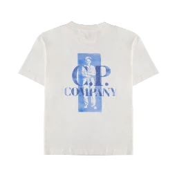T-SHIRT WITH LOGO AND PRINT