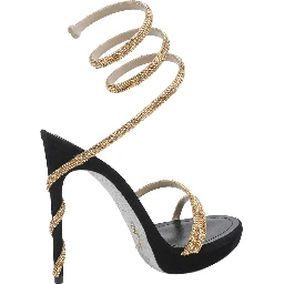 René Caovilla Sandals Golden