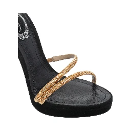 René Caovilla Sandals Golden