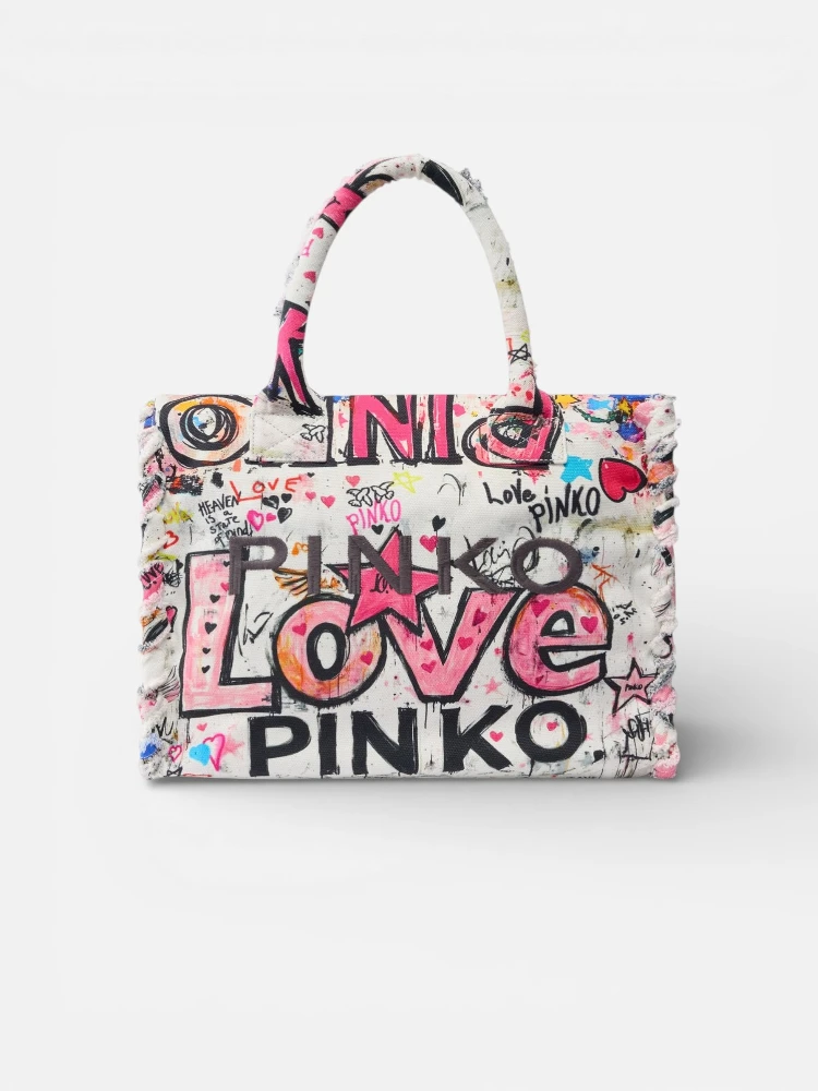 PINKO BEACH SHOPPER bag