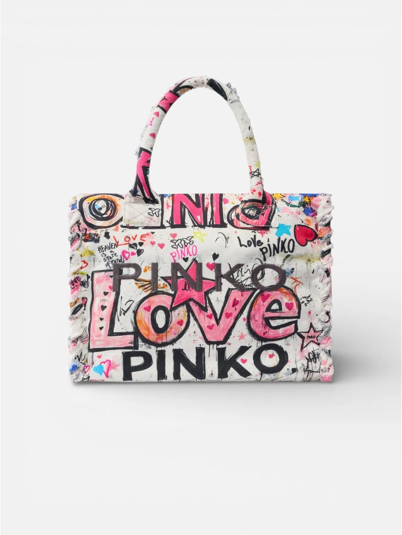 PINKO BEACH SHOPPER bag