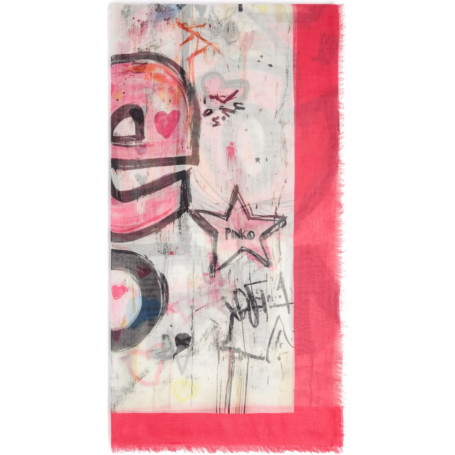 PINKO ROCK AND ROLL FOULARD scarf