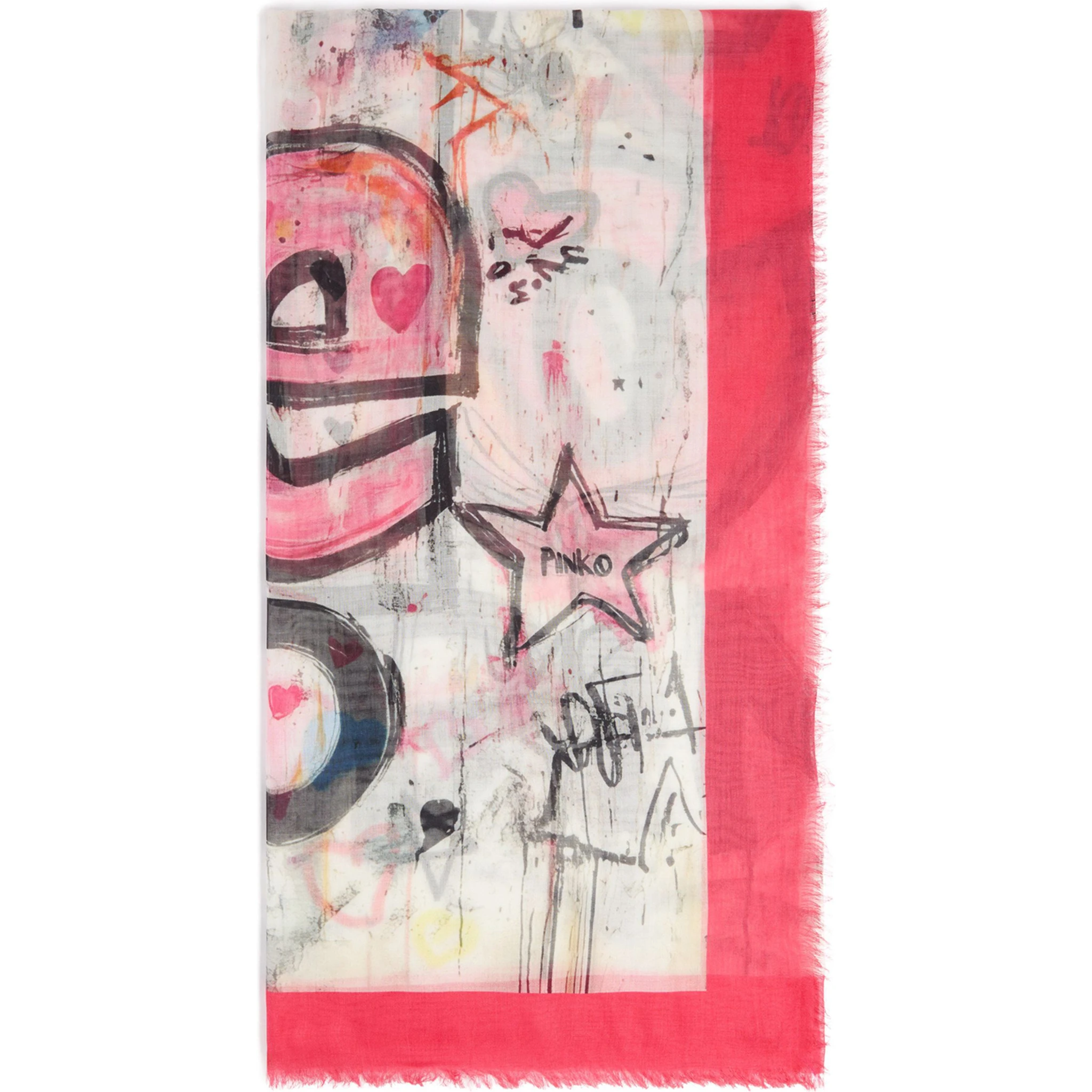 PINKO ROCK AND ROLL FOULARD scarf