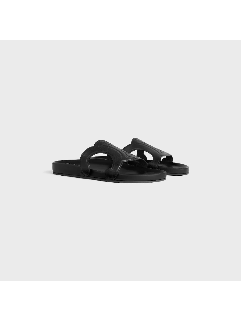 Triomphe leather sandals