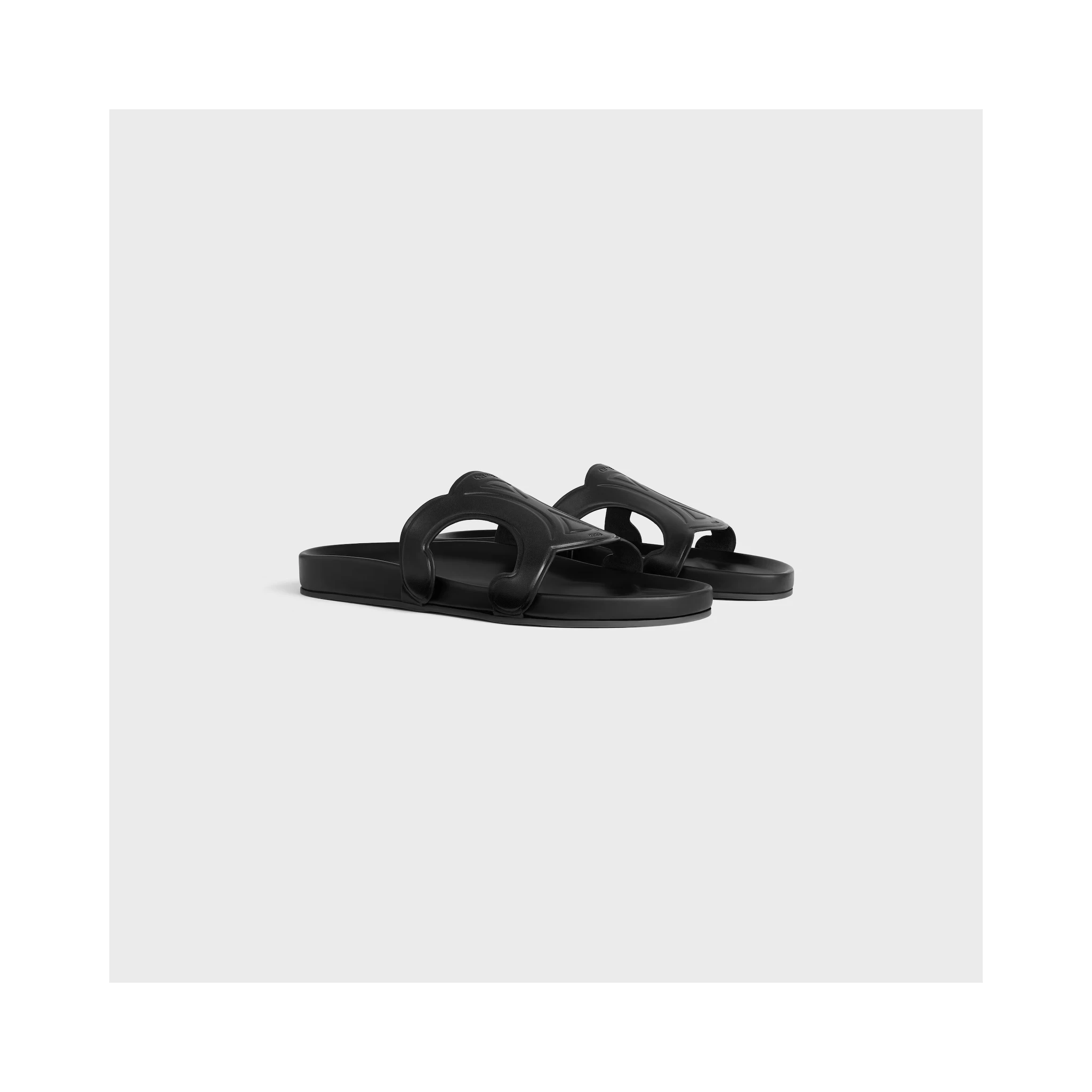 Triomphe leather sandals