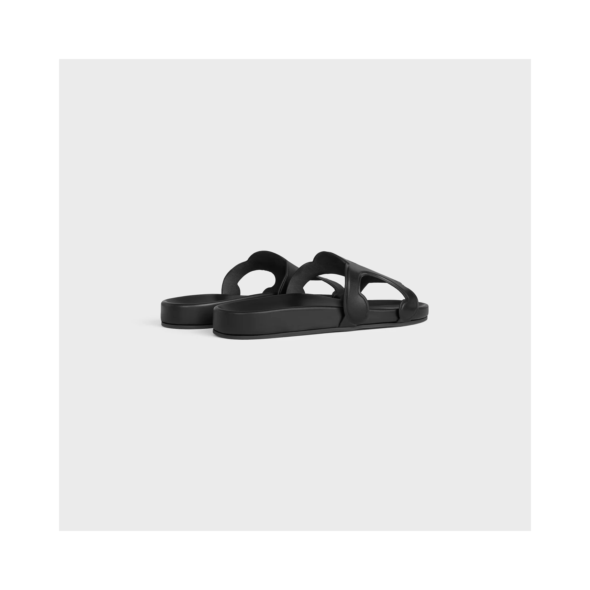 Triomphe leather sandals