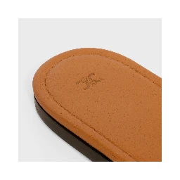 Leather sandals mules