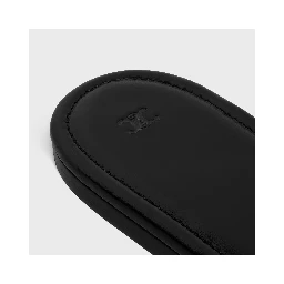 Leather sandals mules