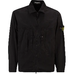Stone Island Jackets Black