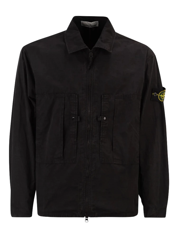 Stone Island Jackets Black