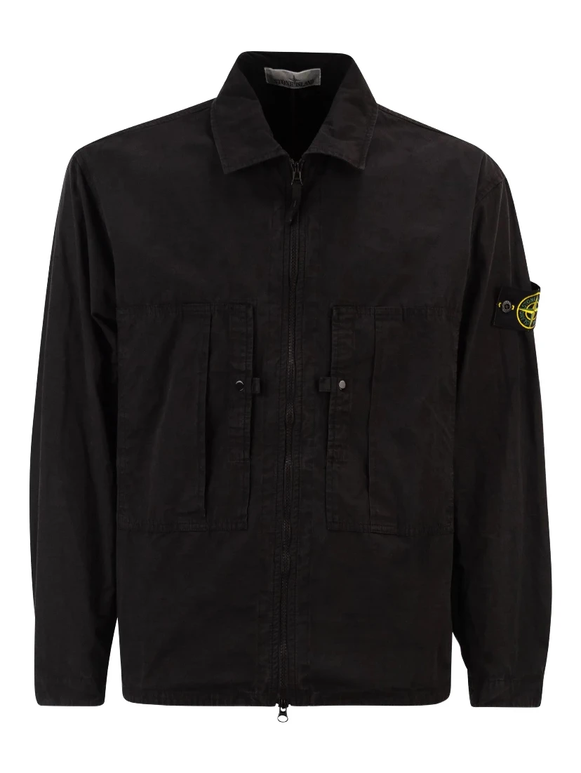 Stone Island Jackets Black