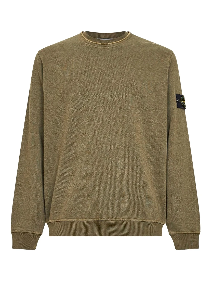 Stone Island Sweaters Green