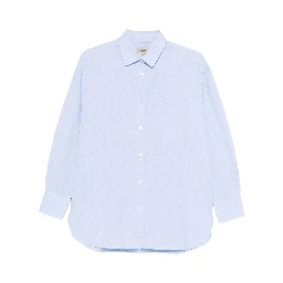 Woolrich Shirts Clear Blue