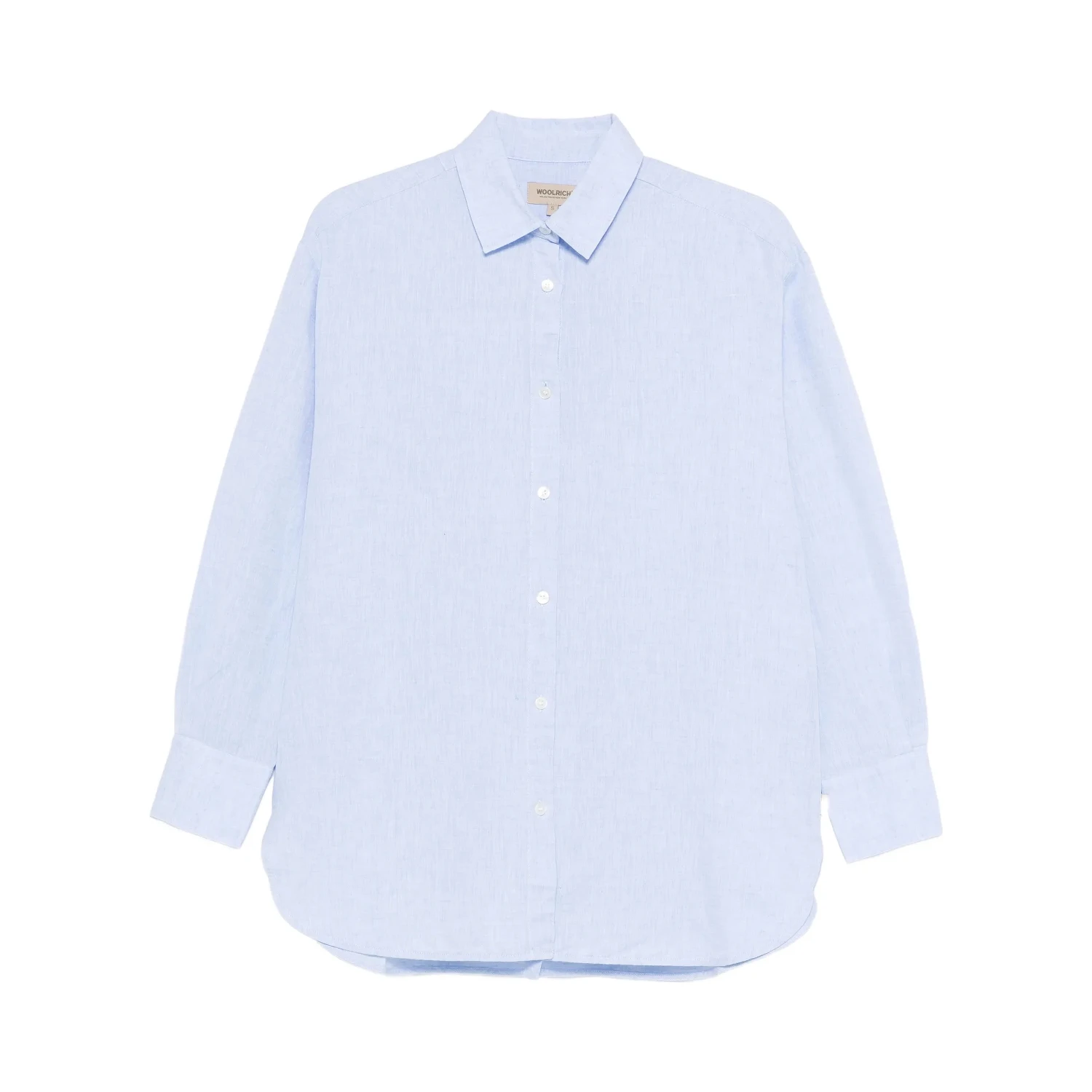 Woolrich Shirts Clear Blue