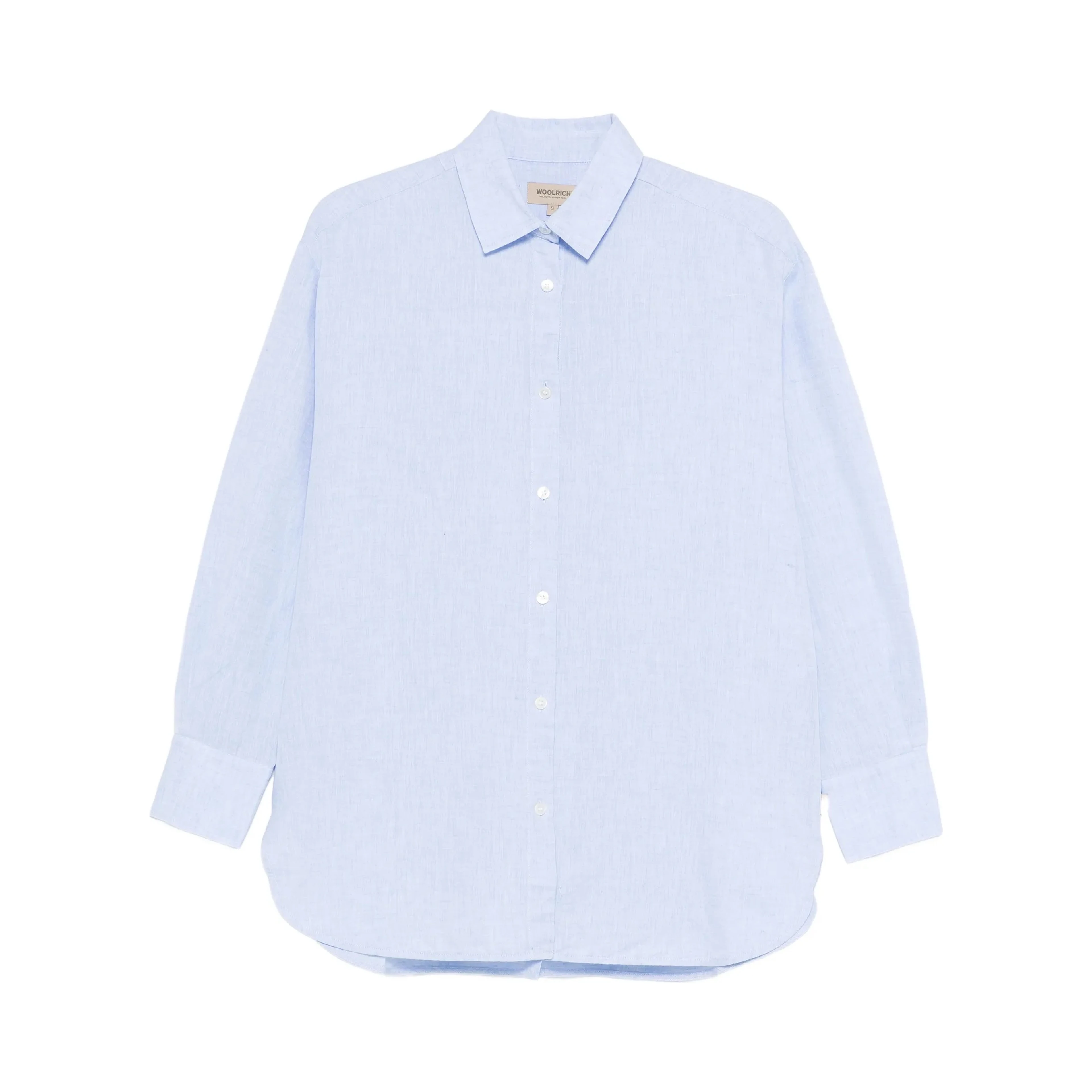 Woolrich Shirts Clear Blue