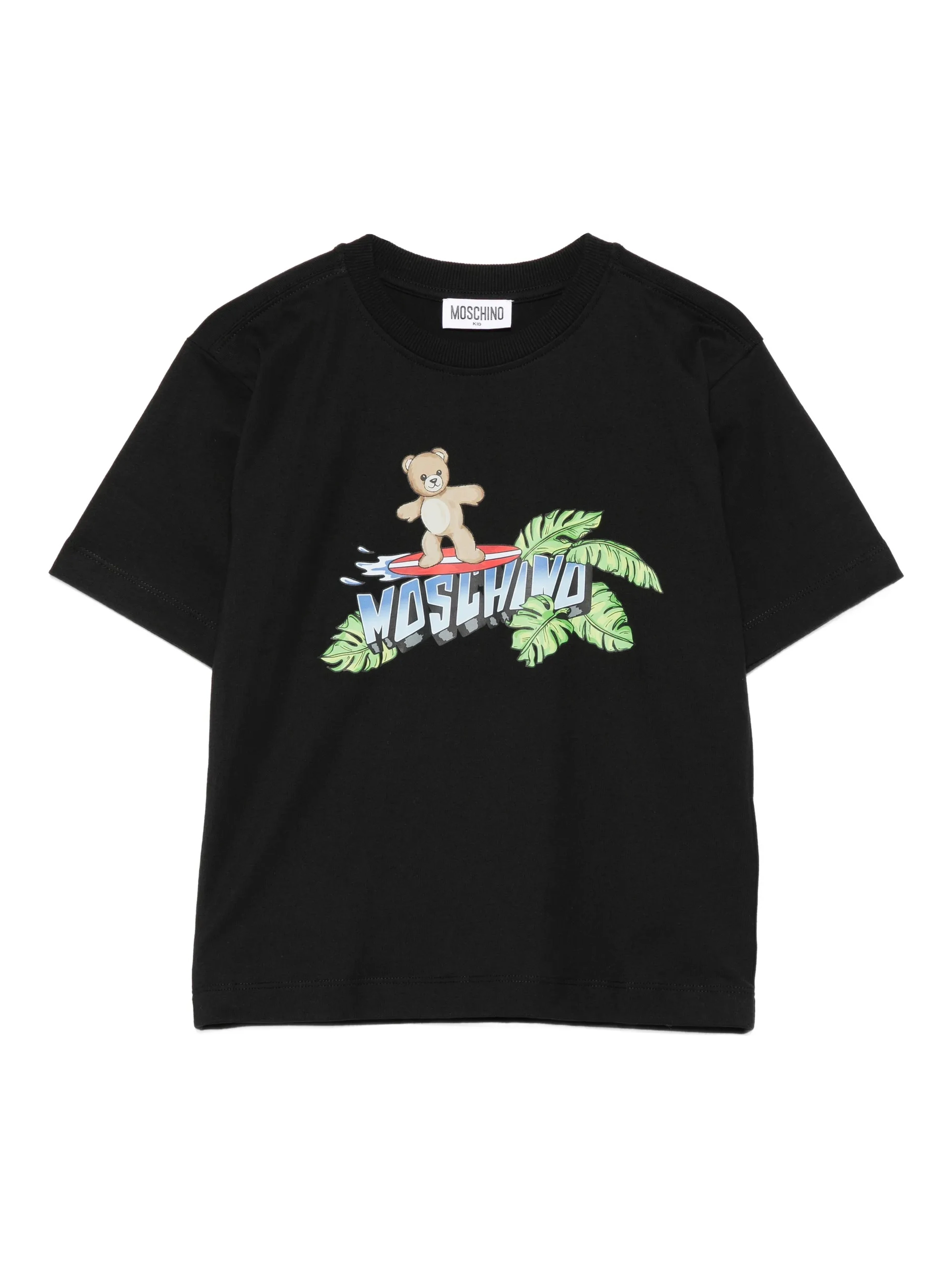 MOSCHINO KIDS T-shirts and Polos Black