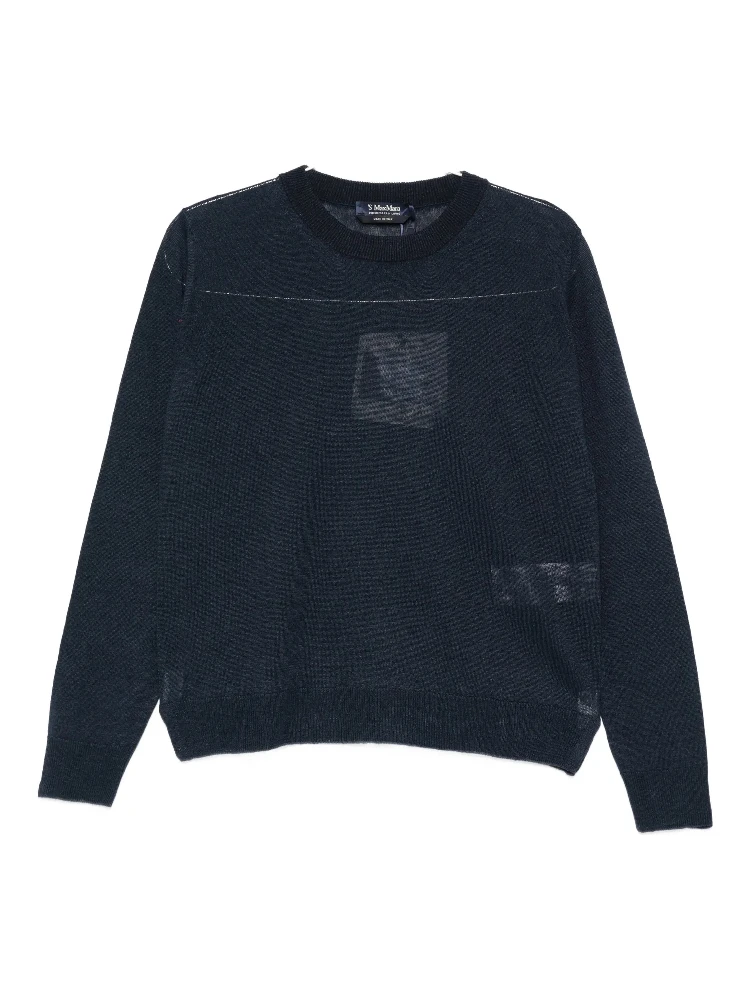 S Max Mara Sweaters Blue