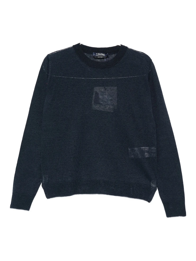 S Max Mara Sweaters Blue