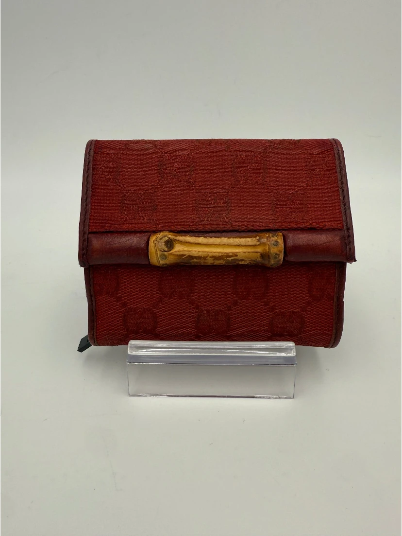 GUCCI GG Canvas Compact Wallet